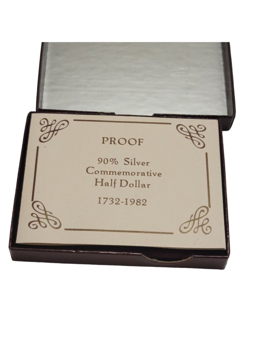 1982 Washington Commemorative Silver Half Dollar Coin Proof - Picture 3 of 8